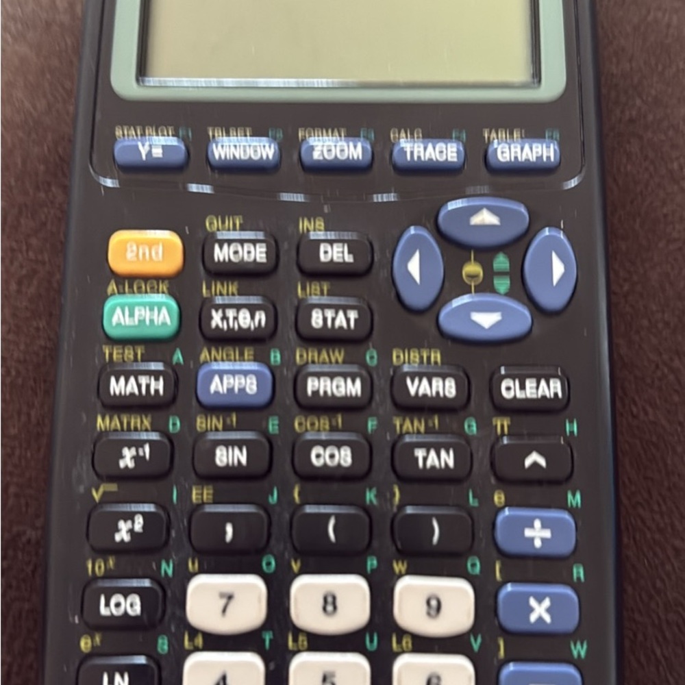 Graphing Calculator -Texas instruments -TI-83 plus
